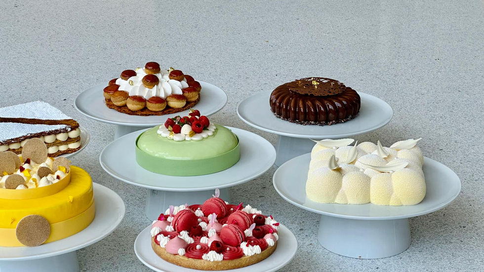 Assortment of Cakes and Tarts