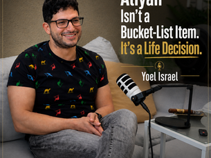 Aliyah Isn't a Bucket List Item