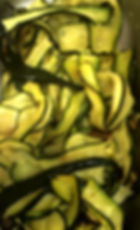 Courgettes grillées 150gr