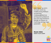 Bryan Adas: Gusto Kong Bumoto Para Sa Mga Bakwit