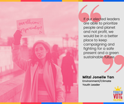 Mitzi Jonelle Tan: Gusto Kong Bumoto Para Sa Kalikasan