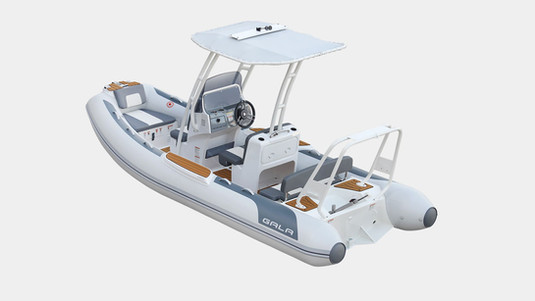 VIKING inflatable boat with canopy