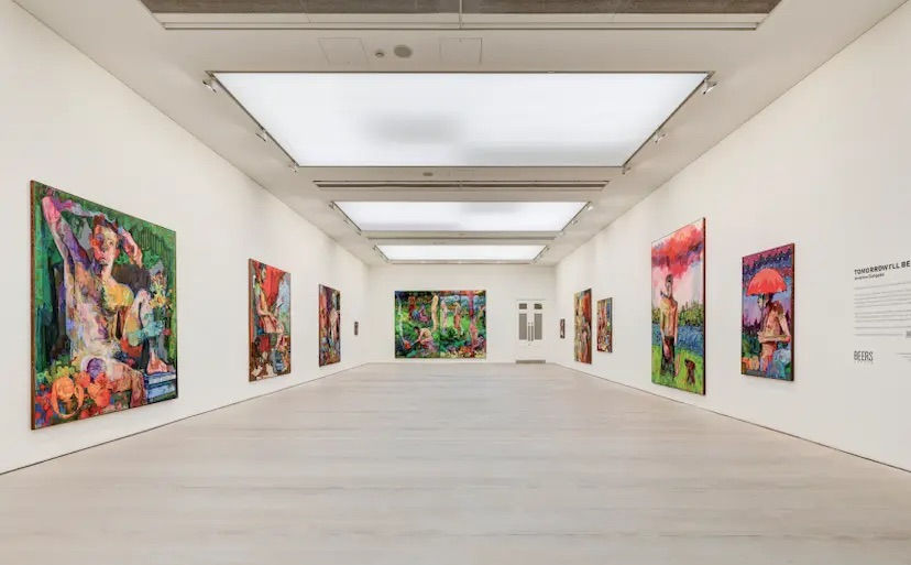 Saatchi Gallery contemporary art exhibit