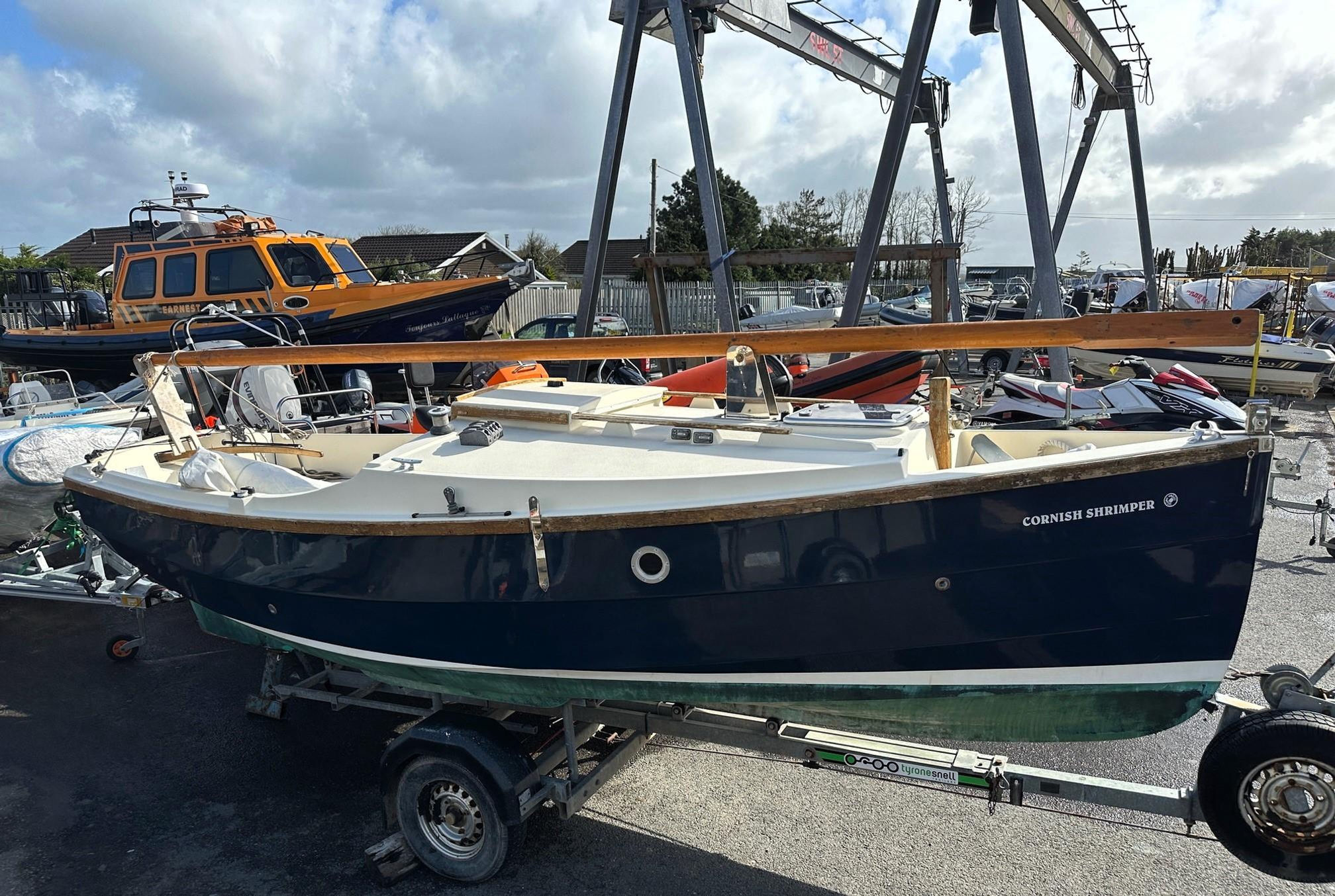 6.8m 2011 Cornish Crabbers Shrimper 19, Violet Elizabeth