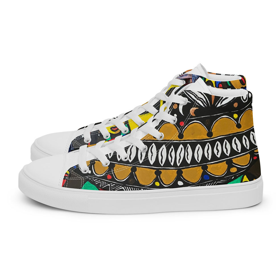 Arugba Women’s high top canvas shoes