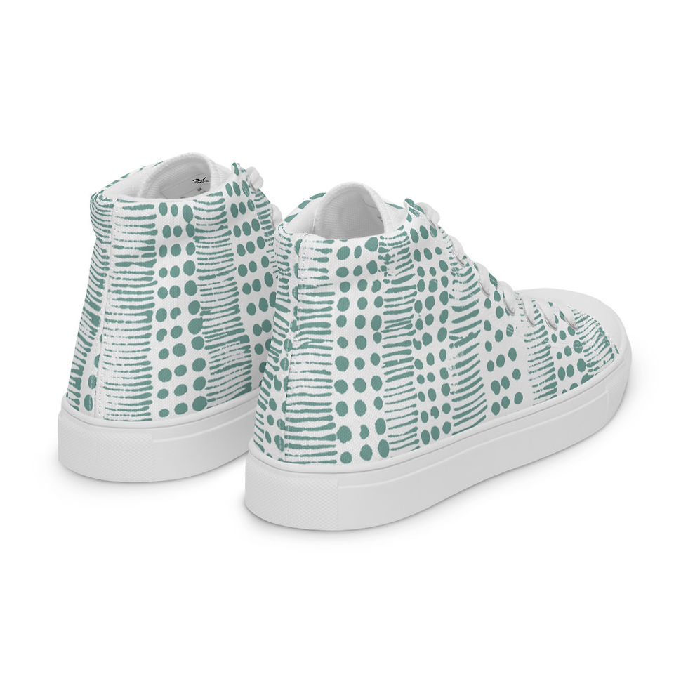縮圖：Aduni Aquaria Women’s high top canvas shoes