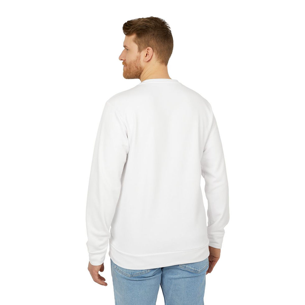 縮圖：Adidas Unisex Fleece Crewneck Sweatshirt with Unique Artistic Design