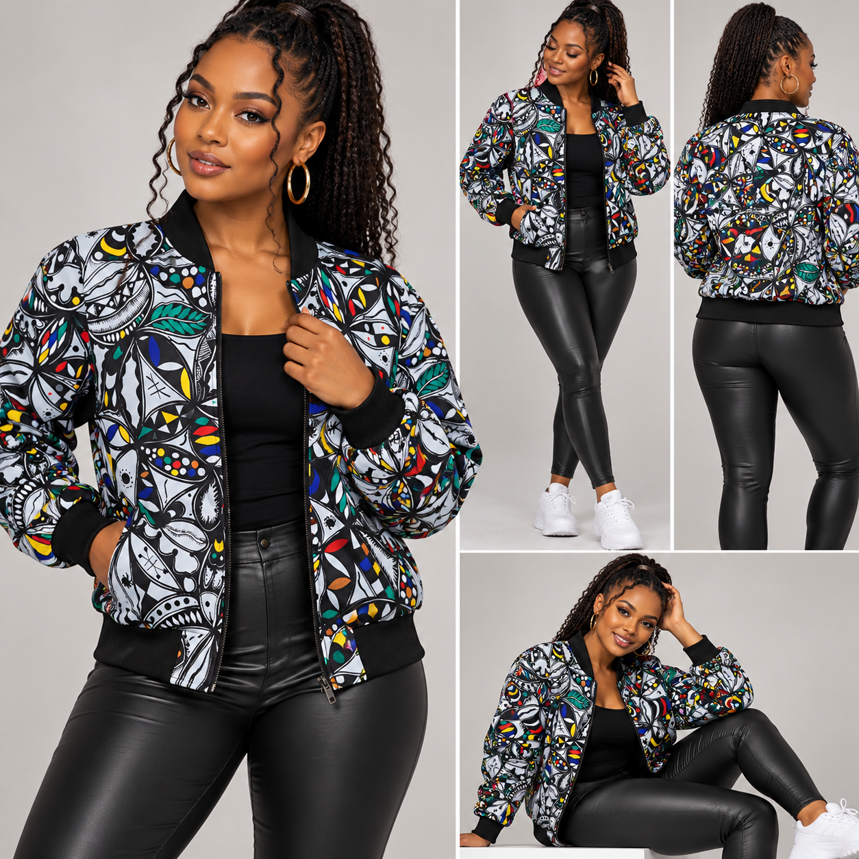 Orisun VI Women's Bomber Jacket