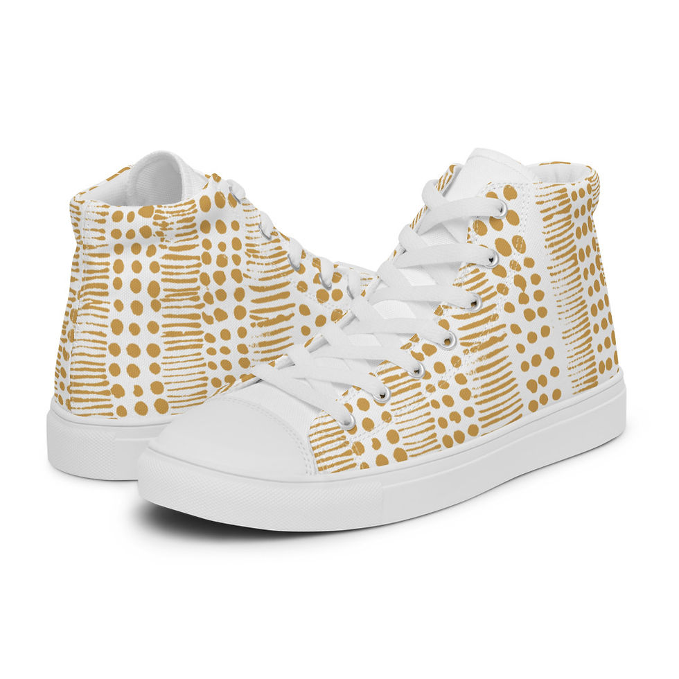 थंबनेल: Aduni Shandy Men’s high top canvas shoes