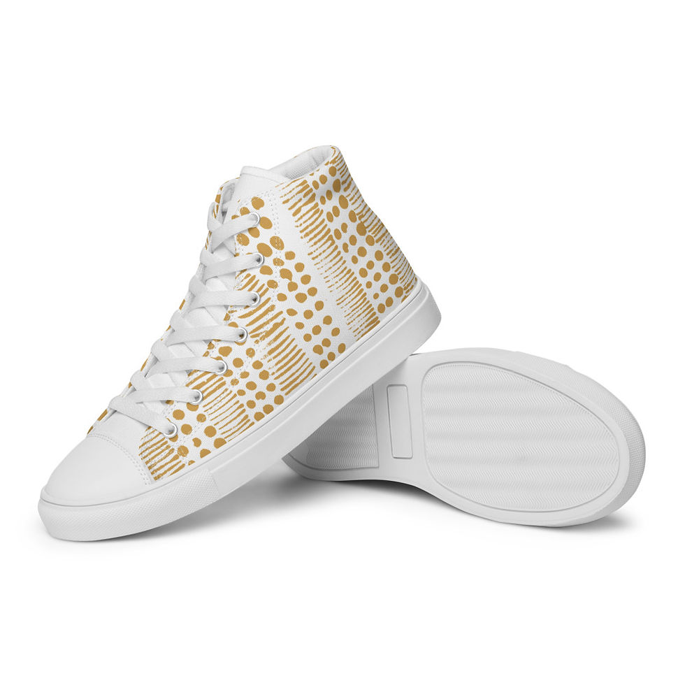 Thumbnail: Aduni Shandy Women’s high top canvas shoes