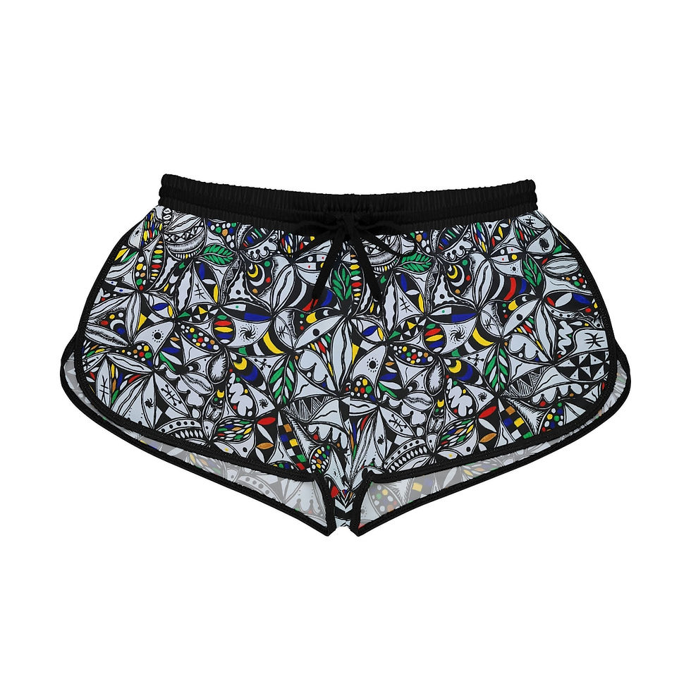 Thumbnail: Orisun VI Women's Relaxed Shorts (AOP)