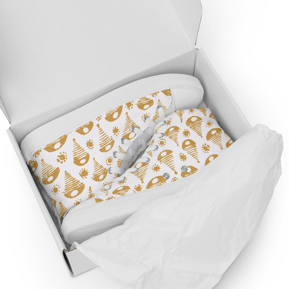 Miniaturbild: Fisayo Shandy Men’s high top canvas shoes
