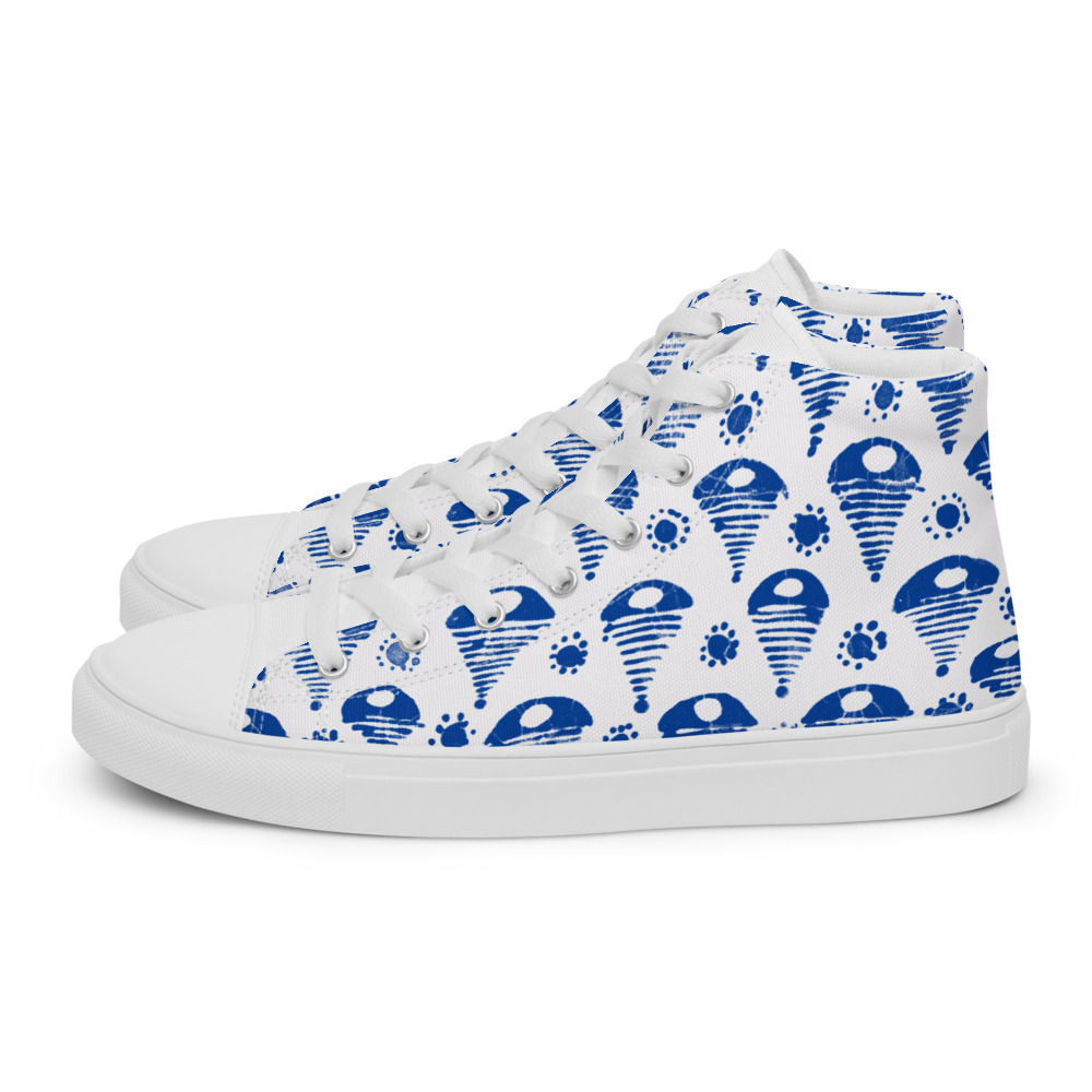 Fisayo Royal Women’s high top canvas shoes