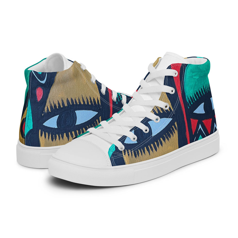 Miniatura: Olori Women’s high top canvas shoes