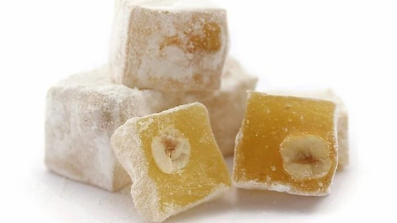 Hazelnut Turkish Delight