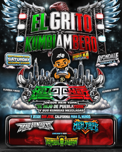 El Grito Kumbiambero- Hellotones & Friends