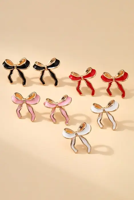Thumbnail: Pearl Bow Earrings