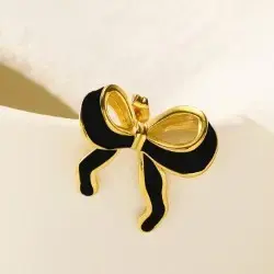 Thumbnail: Pearl Bow Earrings