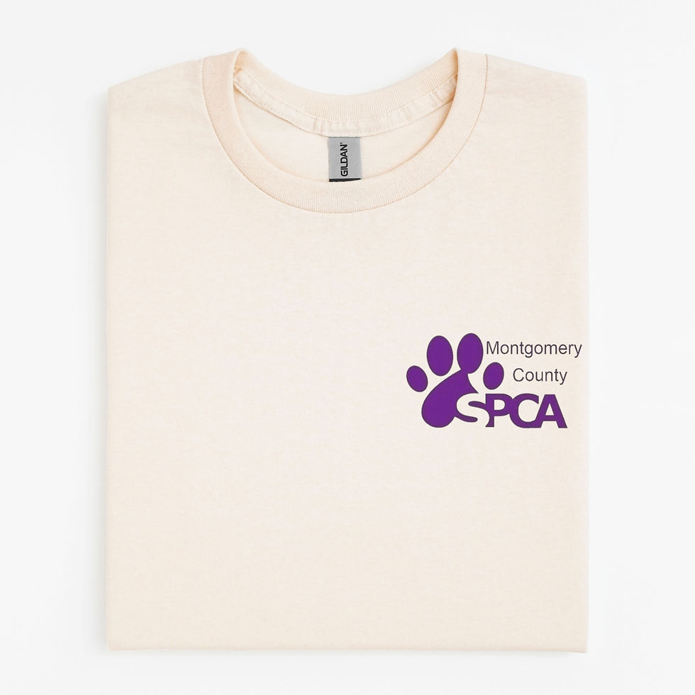 Thumbnail: MCSPCA Paw Print Logo Unisex T-Shirt