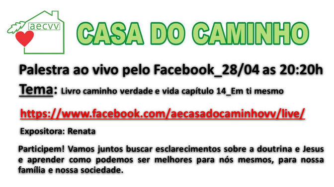 Palestra ao vivo_pelo Facebook