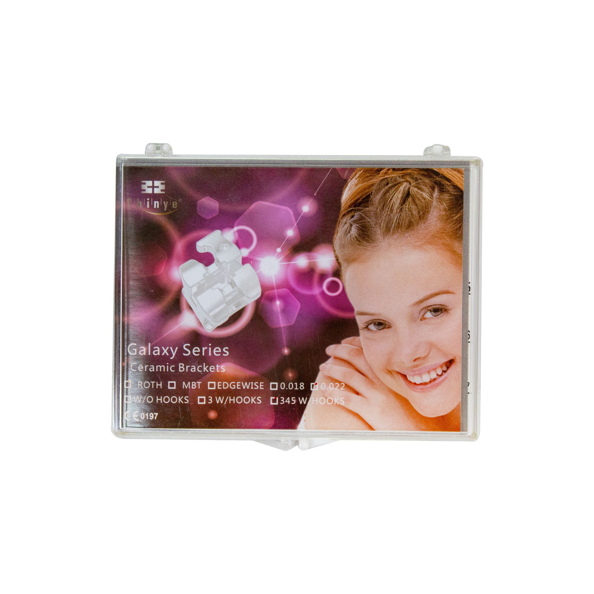 Kit de Brackets Cerámicos con Ganchos en 3, 4, 5