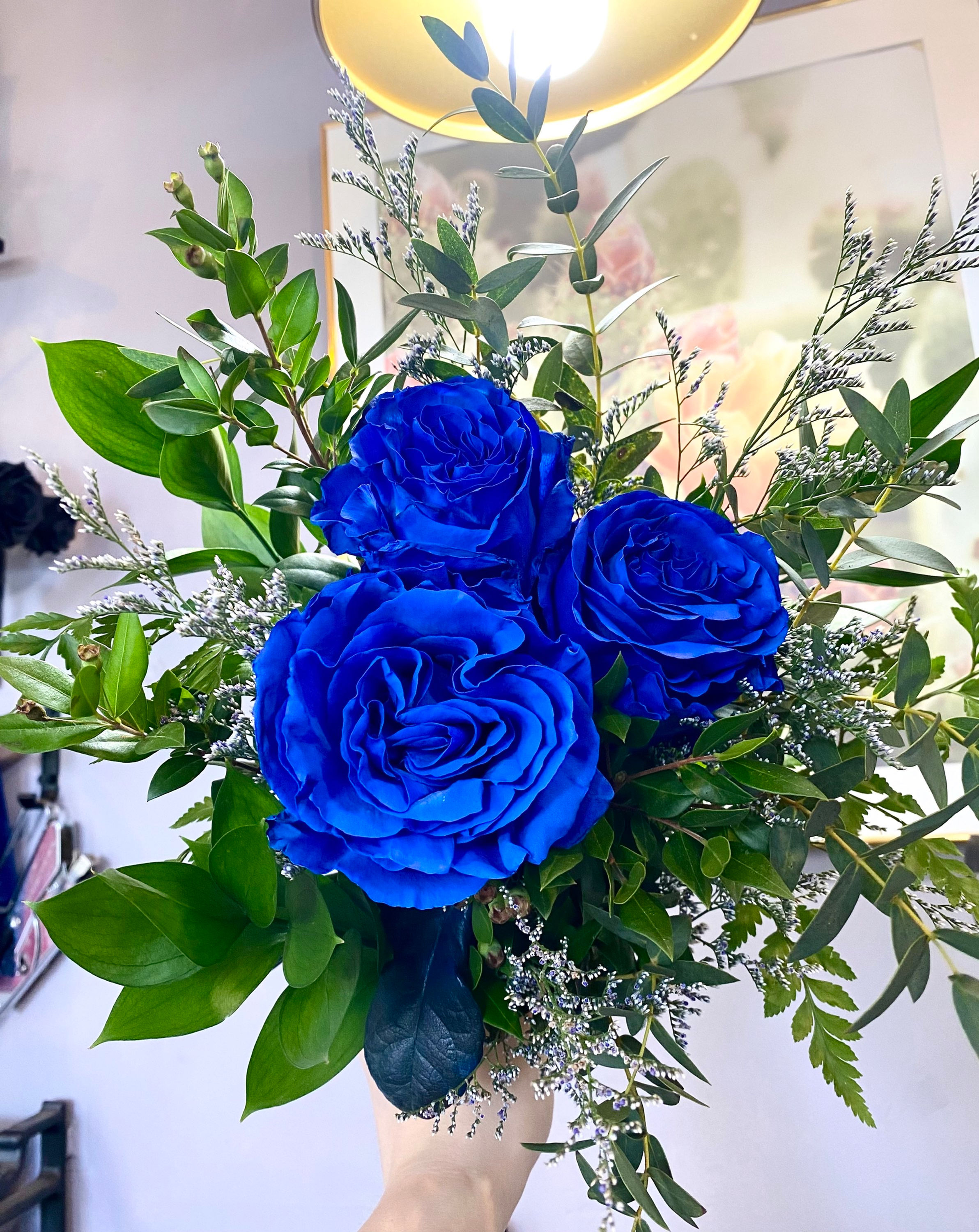 Blue Rose Bouquet 