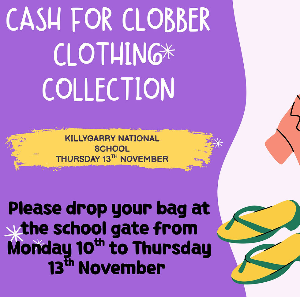 Cash for Clobber Clothing Collection