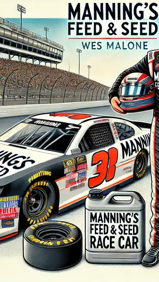 Wes Malone Scores New Sponsorship with Manning's Feed and Seed