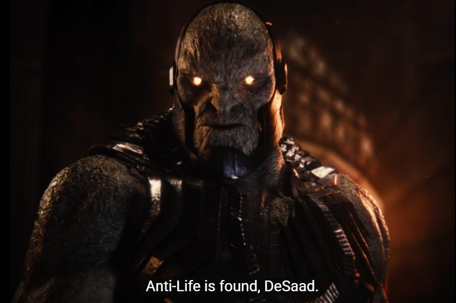 Darkseid in Zack Snyder's Justice League.