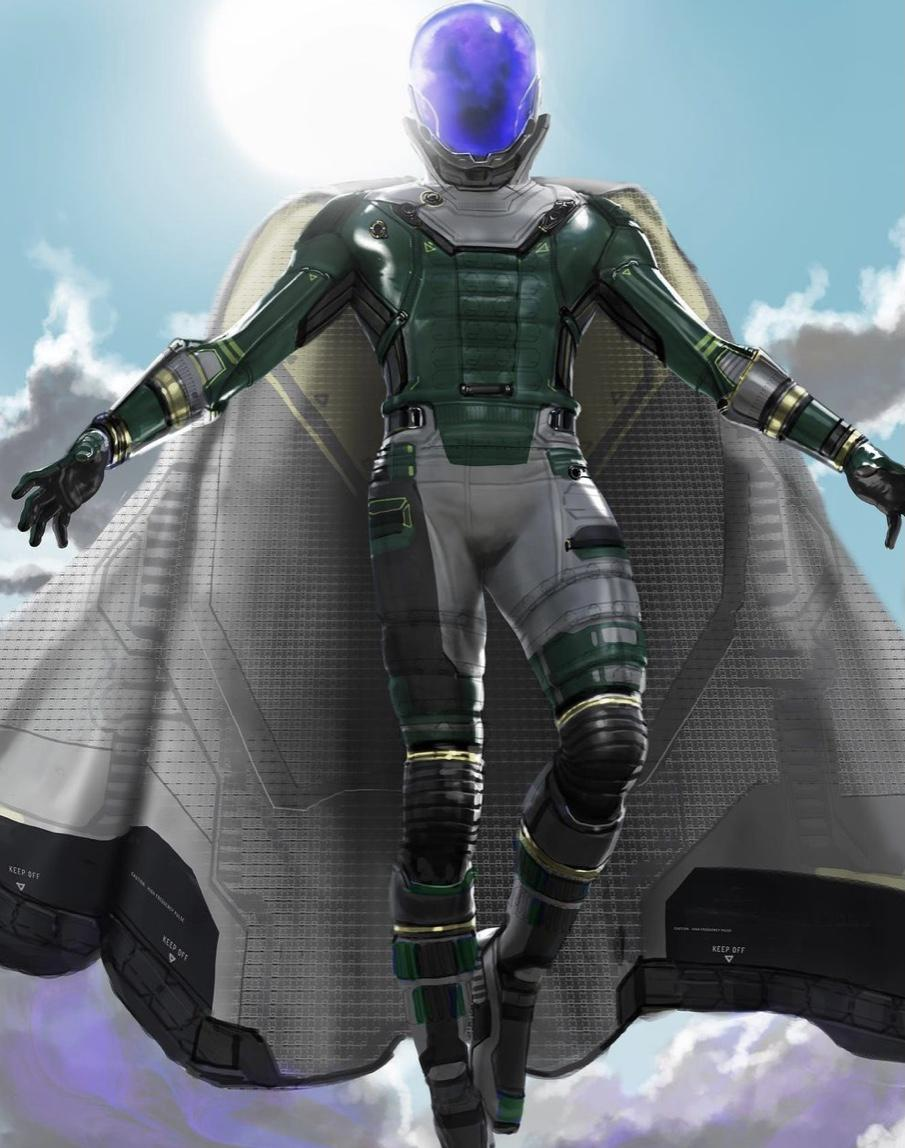 That time when Sony almost ruined mysterio's design.