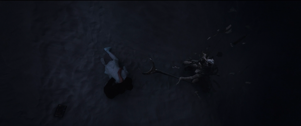 Khonshu disintegrates