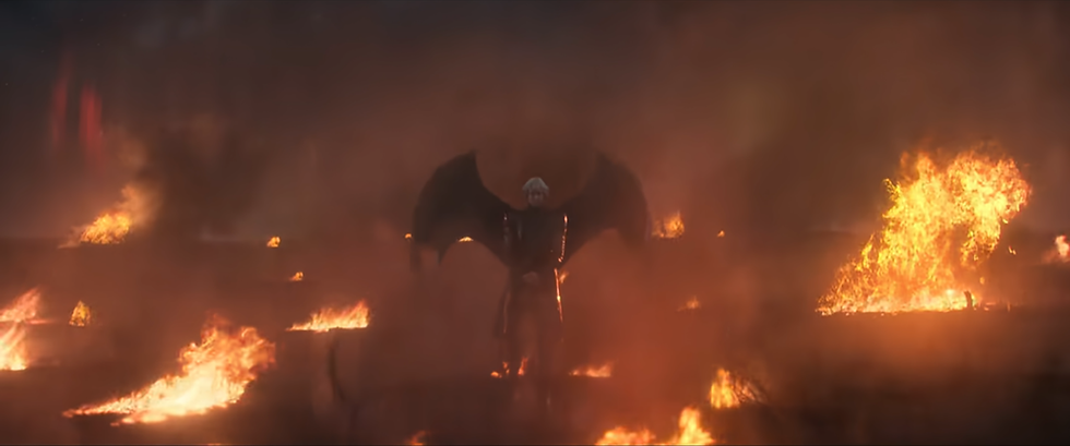 Lucifer Morningstar as played by Gwendoline Christie.