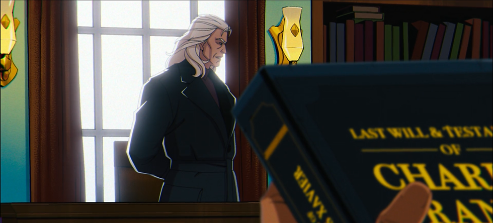 Magneto get's left everything in Charles's will