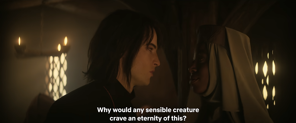 Why would any sensible creature crave an eternity of this?