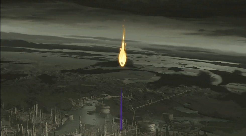 Nolan Thaedus and Mark follow Spaceracer's infinity ray to Viltrun's core to fly through it and destroy the Planet once and for all.