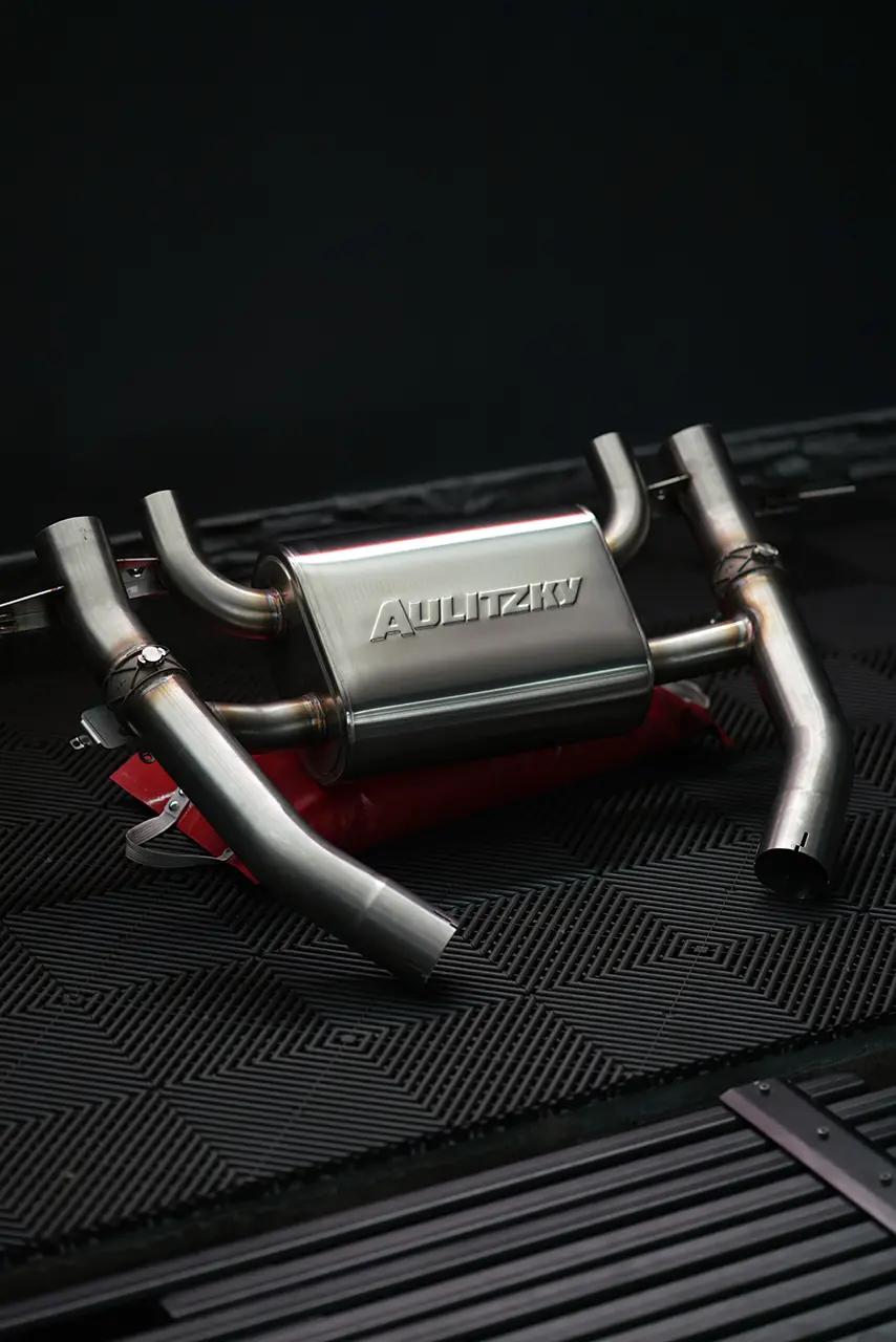 Miniaturbild: Aulitzky Exhaust | ECE Abgasanlage 3" (76mm) ab OPF mit Klappensteuerung | passe