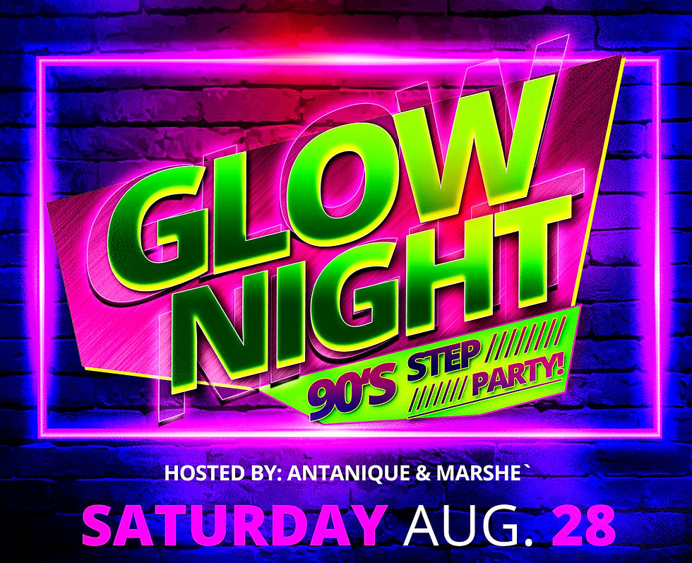 90's Glow Step Party
