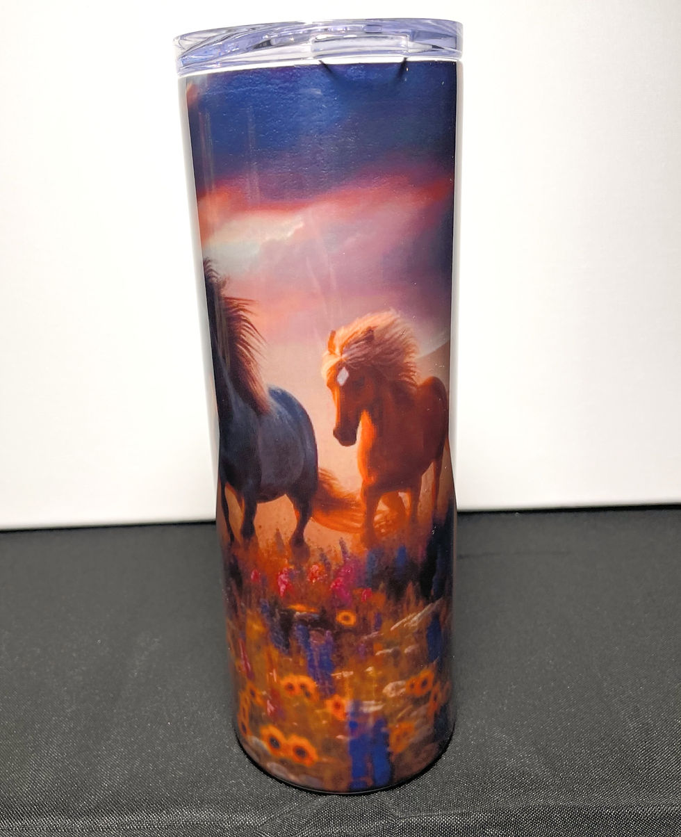 Thumbnail: Horse Stainless Steel Tumbler 20oz