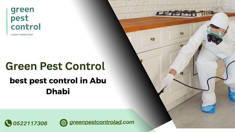 best pest control in Abu Dhabi