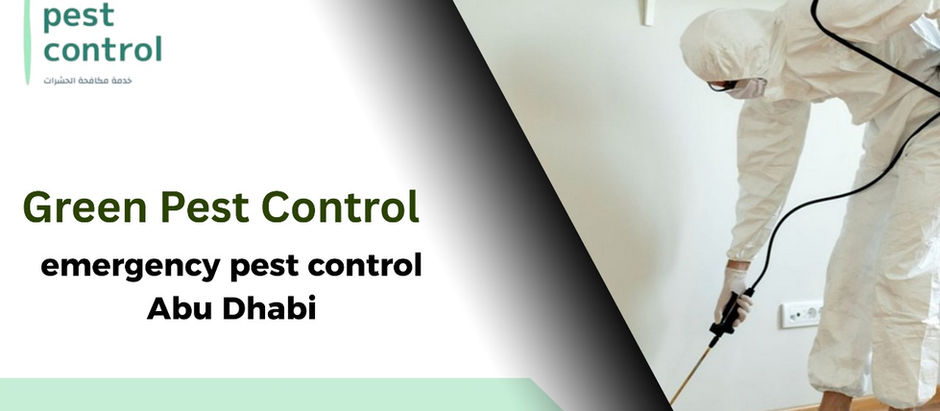 emergency pest control Abu Dhabi