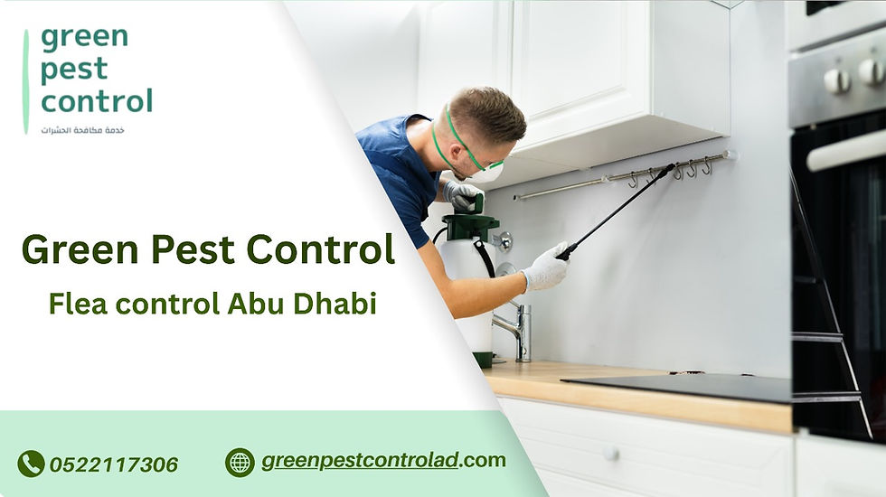 Flea control Abu Dhabi