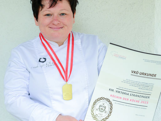 Ehrung für Viktoria Stranzinger