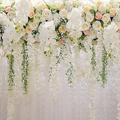 Fotobox I Hintergrund I Blumen I Hochzeit