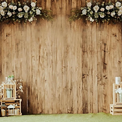 Fotoboxhintergrund I Holz I Blumen