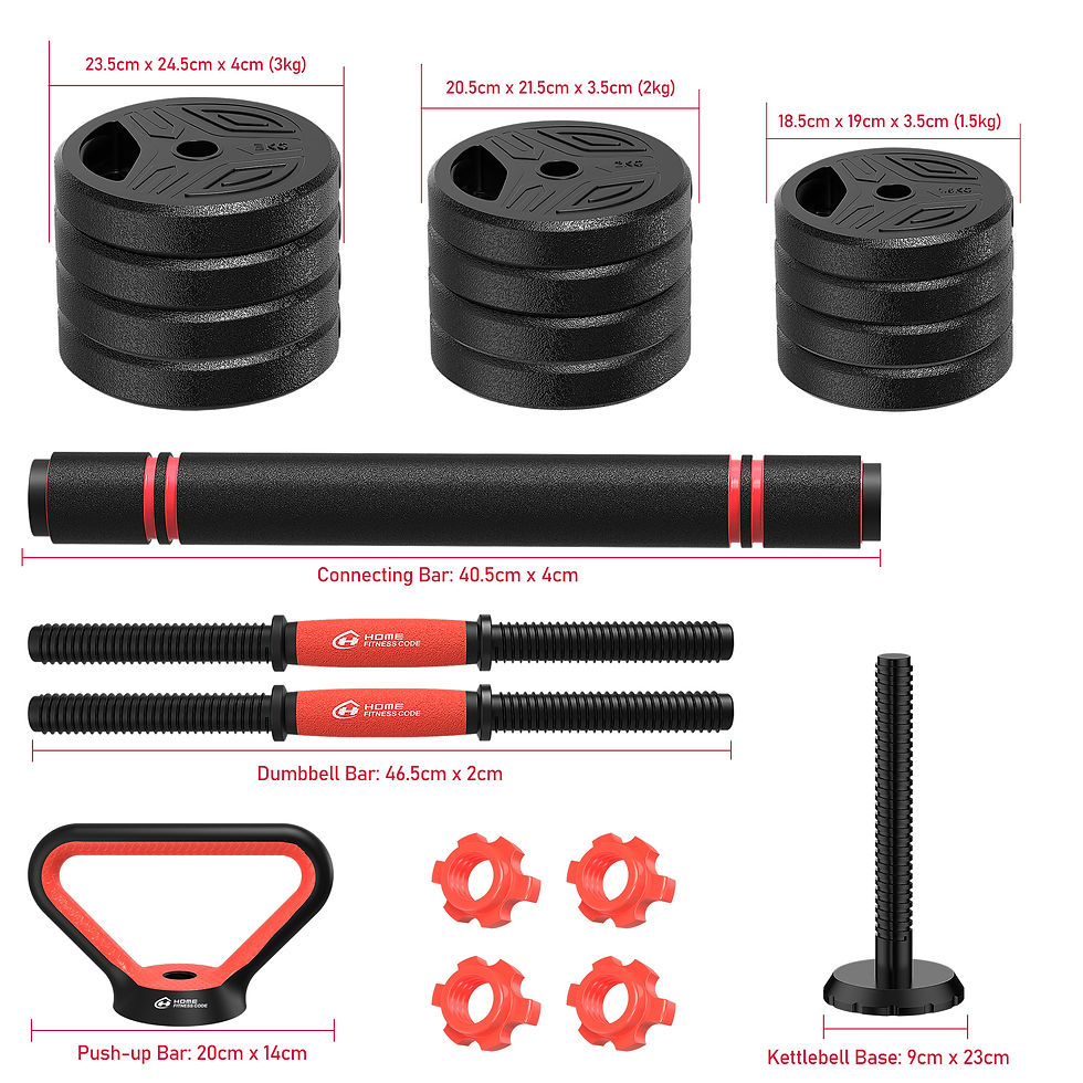 Thumbnail: 3-in-1 Dumbbell Set