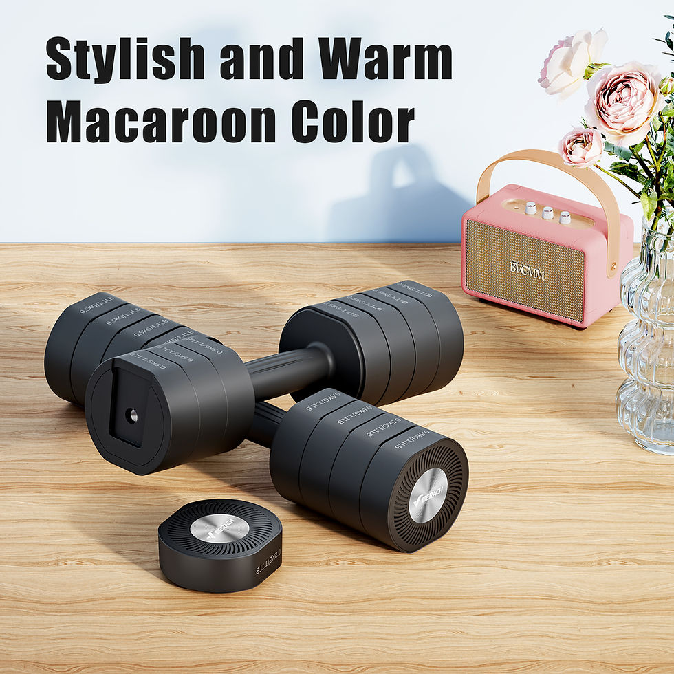 Thumbnail: Adjustable Dumbbell Set