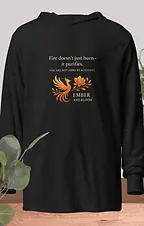 fire doesn't just burn sweatshirt original.webp