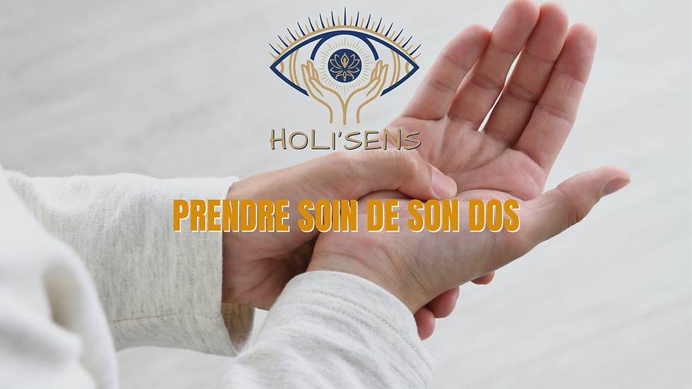 Atelier de formation à l'automassage "Prendre soin de son dos"