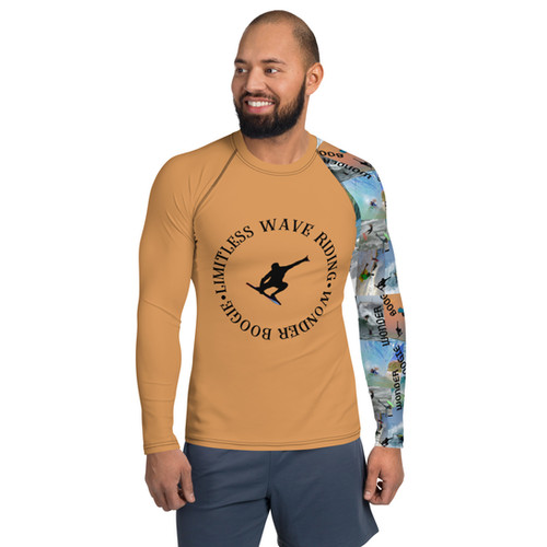 WB summer 2022' Men's Rash Guard WONDER BOOGIE STORE