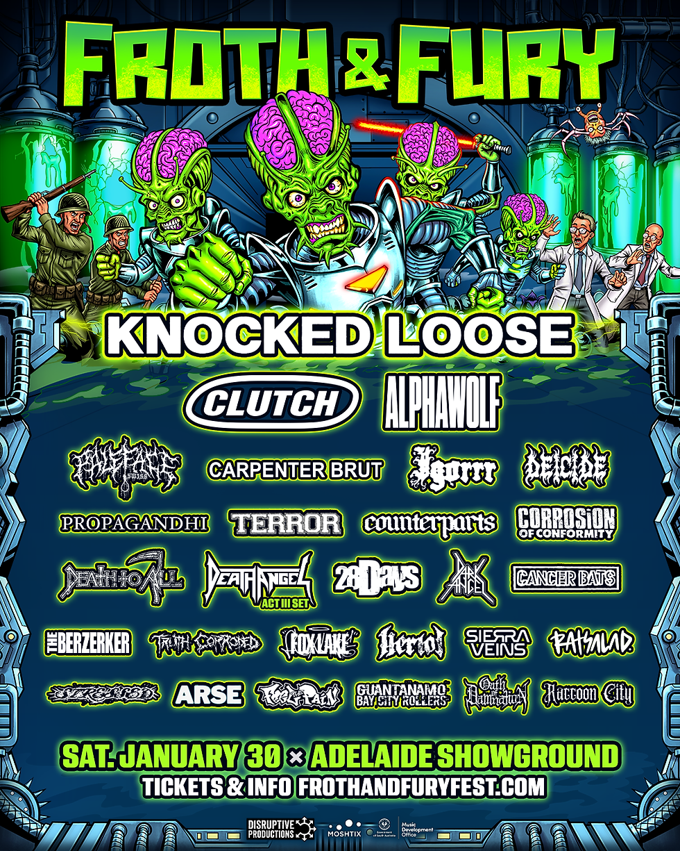 KNOCKED LOOSE TO HEADLINE AS HUGE SECOND WAVE DROPS